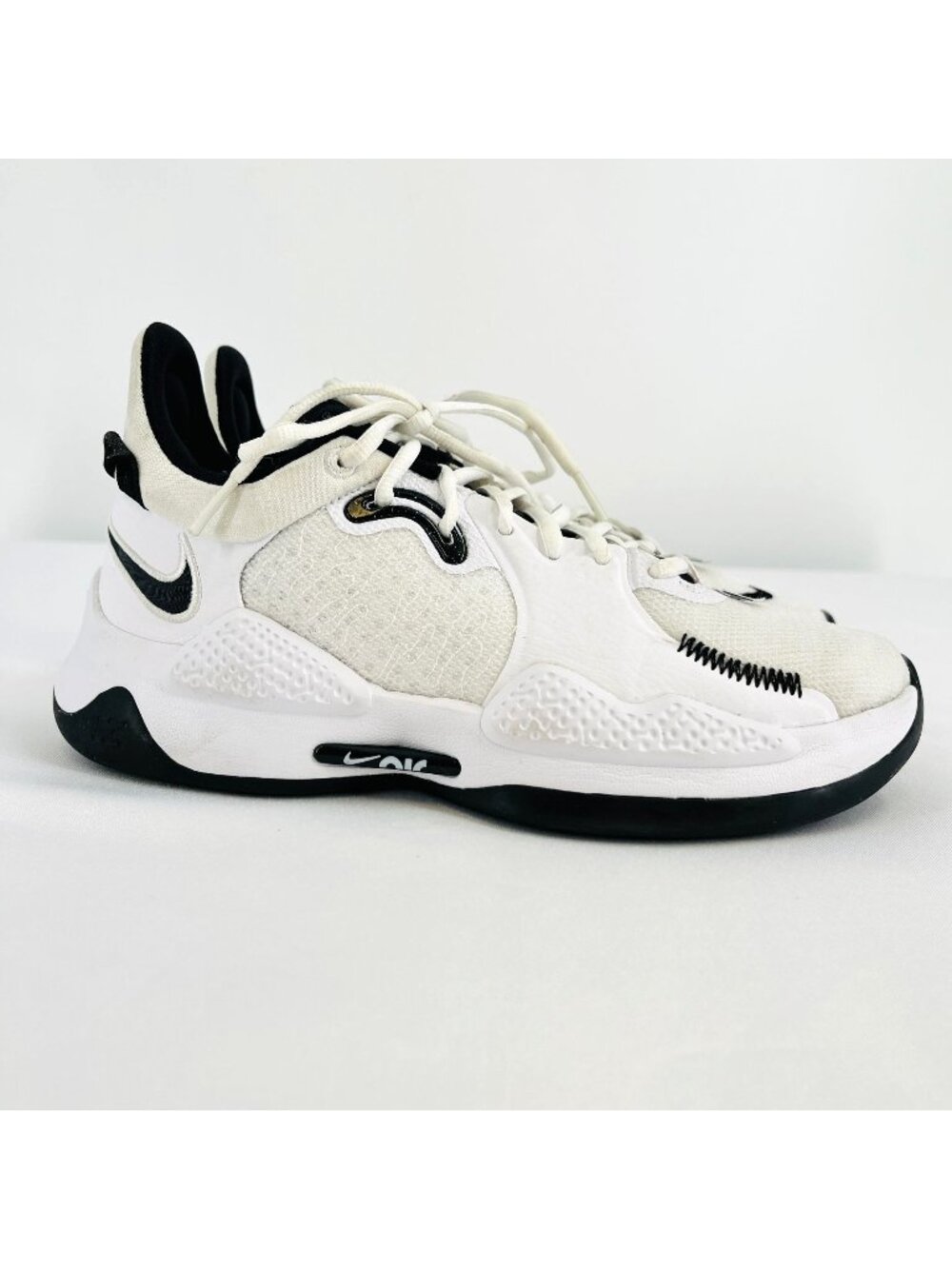 Nike PG 5 TB 'White Black'  Size 7 DM5045-100 PAul Green Basketball